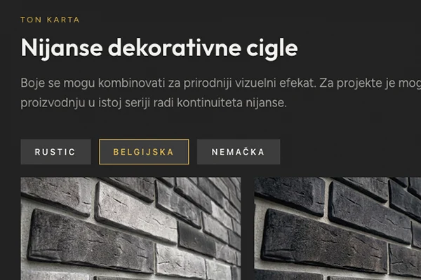 INOVA Decorativa website detail